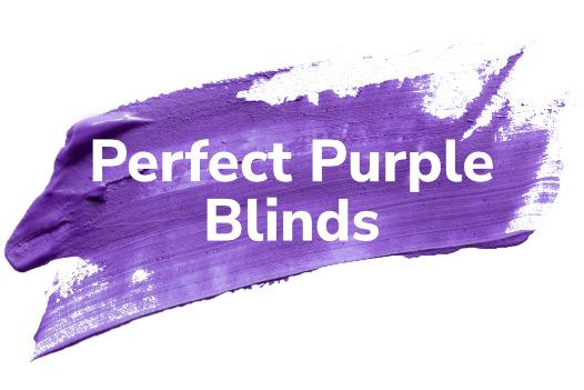 Perfect Purple Blinds