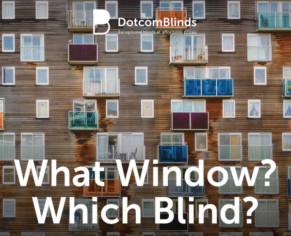 Which Blind for Which Window?