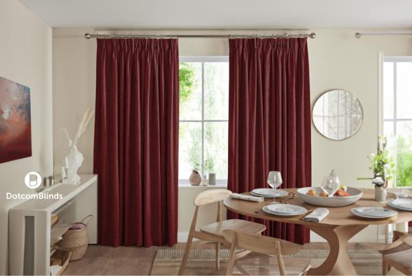 Our Best Red Curtains